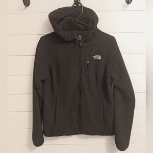 The North Face women's hooded fleece jacket